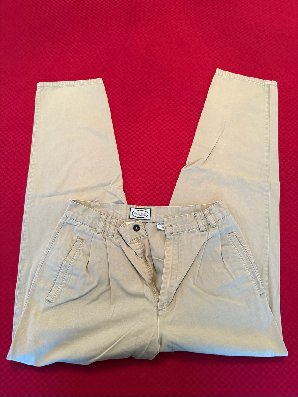 Bugle Boy Beige/Tan Women's Casual Trousers